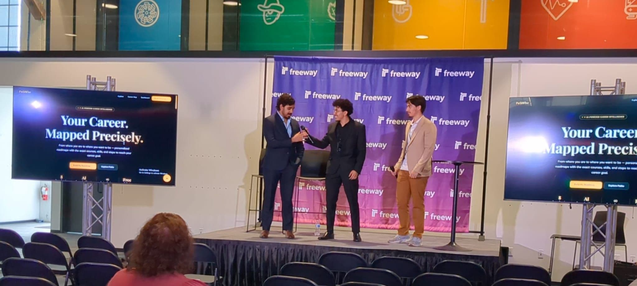 PathWise AI Stage Presentation